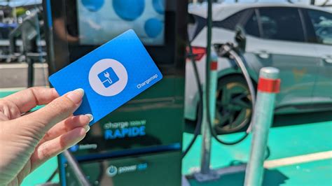 Carte de recharge pour voiture électrique : 